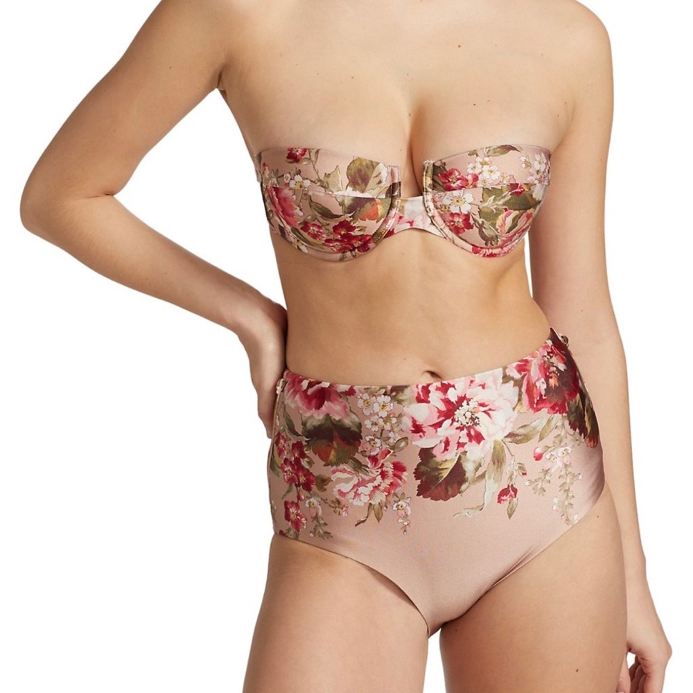 Gorgeous Zimmerman floral bikini set